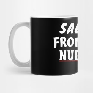 Salute To Frontline Nurses Mug